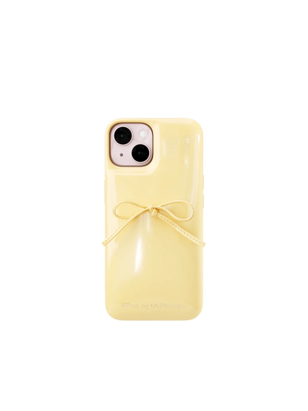 Urban Sophistication The Soap Case - Delicate Bow in Butter.